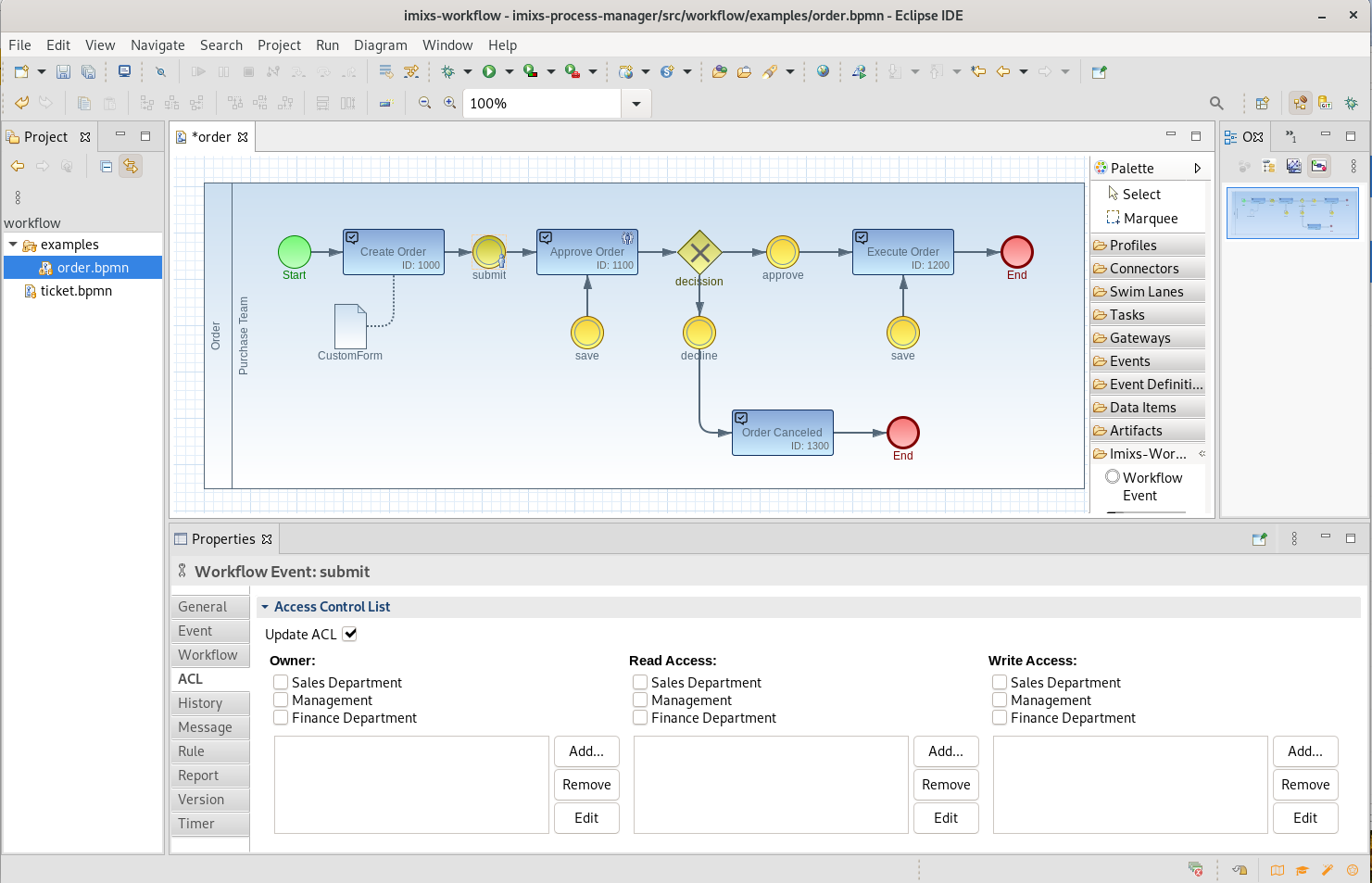 Imxis BPMN